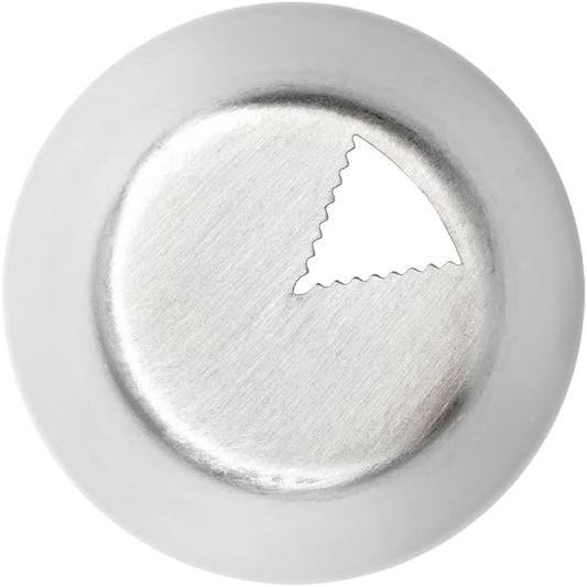 Restaurantware-Russian Piping Tip, 1 Petal Cake Decor Piping Tip - #38, Corrosion-Resistant, Stainless Steel Decorating Tip For Frosting, Dishwashable, Decorate Cupcakes, Cakes, or Cookies