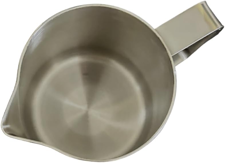 Rattleware 20 Oz Stainless Steel Etched Latte Art Pitcher Frother Cup with Drip-Resistant Spout and Graduated Measurements Jug Perfect for Home, Cafes, Restaurants, Trusted By Baristas Worldwide