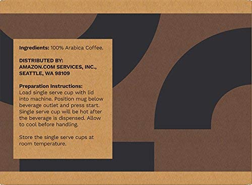 Amazon Brand - Solimo Medium Roast Coffee Pods, Colombian, Compatible with Keurig 2.0 K-Cup Brewers, 100 Count