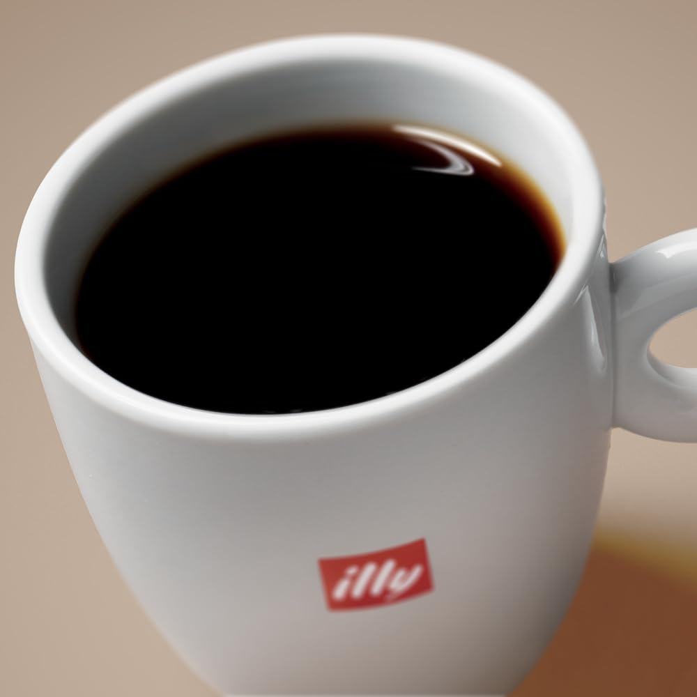 Illy Ground Drip Coffee - Forte Extra Bold Roast Coffee - Rich & Strong Flavor - 100% Arabica - Pre-Ground for Drip Pour Over - Pressurized Packaging Sealed for Freshness - 8.8oz (Pack of 6)