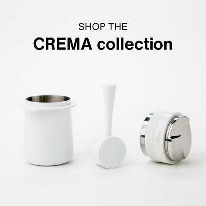 CREMA Coffee Products Replacement Steam Lever for Breville Espresso Machines | Ergonomic Stainless Steel Design | Compatible with Barista Express, Infuser, Barista Pro | Easy Grip | White Finish