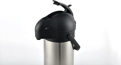 Heritage66 Thermal Coffee Carafe -Triple Wall Vacuum insulated Flask- Thermos keeping Beverages Hot for 12 hours /24 hours cold Tea, Water, and Coffee Dispenser (3 Liter / 101 Oz)