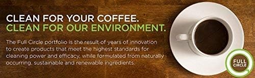 Urnex Full Circle Coffee Grinder Cleaning Tablets - 3 Single Use Packets - Coffee Grinder Cleaner Removes Coffee Residue and Oils
