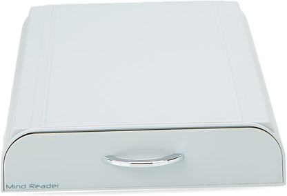 Mind Reader Nespresso Compatible Capsule Drawer, Countertop Organizer, Coffee Pod Holder, Storage, 9.25"L x 15"W x 2"H, Gray