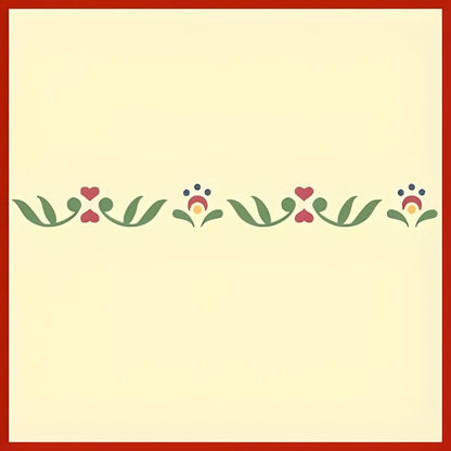 Rosemaling Pattern 3 & 4 Mini Stencils - Reusable Mylar Templates for DIY Crafts, Wood Signs, Walls & Fabric - Nordic Folk Art Painting & Scandinavian Designs - The Artful Stencil