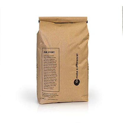 5lb Go-Blend Ground Fresh Roasted Coffee, Dark Roast, 100% Arabica Specialty Coffee, 80 ounces, 5 pounds, Bulk Coffee