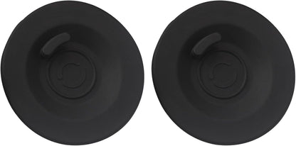 2PCS Espresso Backflush Disc 58mm Silicone Coffee Machine Accessories Black Espresso Machine Cleaning Kit for Espresso Machine
