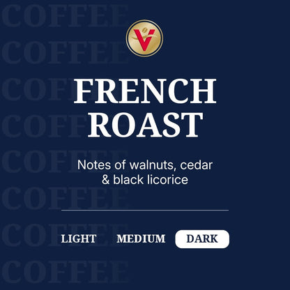 Victor Allen's Coffee French Roast, Dark Roast, 42 Count, Single Serve Coffee Pods for Keurig K-Cup Brewers