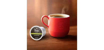 Peet's Coffee & Tea Coffee Decaf House Blend K-Cup Portion Pack for Keurig K-Cup Brewers, 88 Count