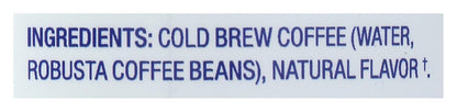 Nguyen Coffee Supply Classic Black Cold Brew Coffee, 7.5 FZ
