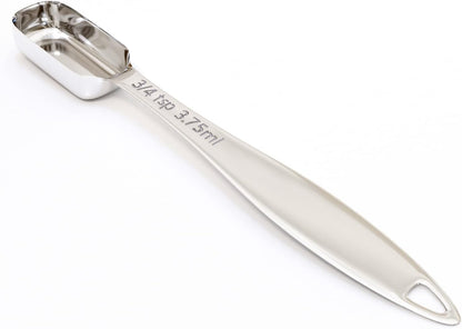 1PCS 3/4Teaspoon (3.75ml) Single Measuring Spoon, Individual Stainless Steel Long Handle Measure Tablespoon Only