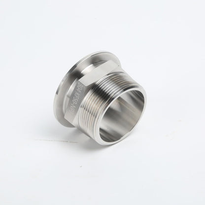 SS304 KF50 NPT Male Adaptor thread 2" NW50 KF Male coupling ISO-KF50 X NPT 2"