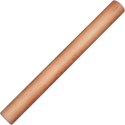 Rolling Pin 17.3Inch, Professional Dowel Wood Rolling Pins for Baking Pasta Pizza Pie and Cookie, Wooden Dough Roller Pin (Straight Style, Large 1.73 Inch Diameter)