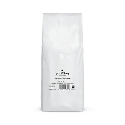 Cameron's Coffee Roasted Whole Bean Coffee, Flavored, Jamaican Me Crazy, 4 Pound