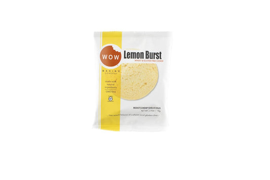 WOW Baking Company Gluten-Free Cookies, Lemon Burst, 2.75 Ounce (Pack of 12)