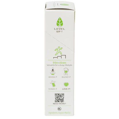Matcha Green Tea Powder Single Serving Sticks, Dr. Weil's Ceremonial Organic Matcha Powder Singles Packets - Individual Tea Packets (6)
