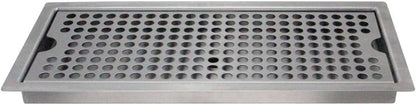 Kegco SEDP-220D Drip Tray, 12", Stainless Steel