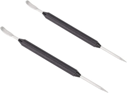 2PCS Latte Art Pen, Stainless Steel Latte Art Tools 2 Ends Coffee Art Pen Latte Pen Coffee Pull Needle Coffee Fancy Stitch Barista Tool Coffee Art Tools for Cappuccino Latte Espresso Decorating