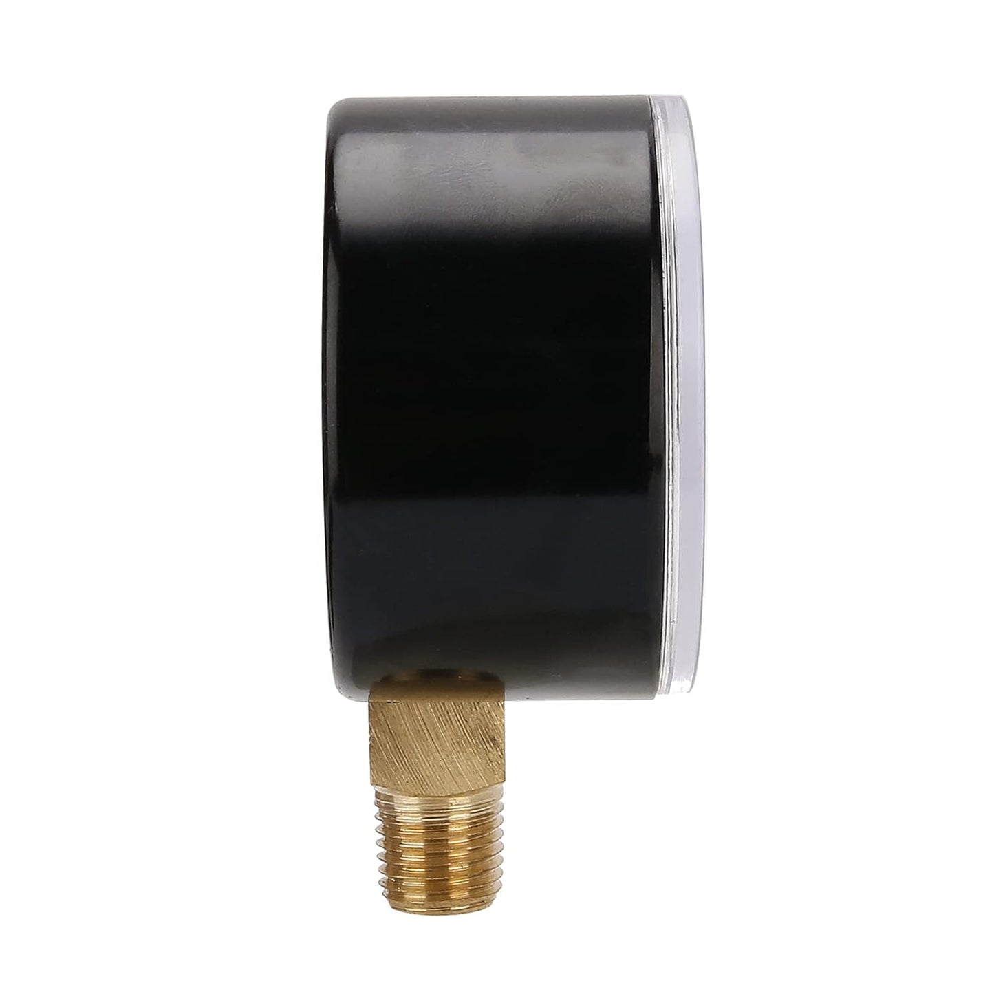 MEASUREMAN Diaphragm Type Capsule Low Pressure Gauge, 2-1/2" Dial, 1/4" NPT Lower Mount, Adjustable, 0-5Psi