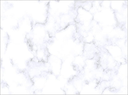 Rogue River Tactical Gray White Marble Art Kitchen Glass Cutting Board Modern Decorative Gift Abstract Wavy Contrast Design