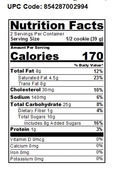 WOW Baking Company Gluten-Free Cookies, Snickerdoodle, 2.75 Ounce (Pack of 12)