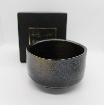 Japanese Traditional Handcrafted Mino Matcha Chawan Tea Bowl Cup Ceremony Tableware Pottery (Kurosakin Kesho)