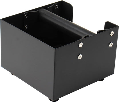 DIBTSA Espresso Knock Box, Stainless Steel Coffee Grind Knock Box Ground Waste Bin Container with Rubber Knocking Bar for Coffee Maker Machine