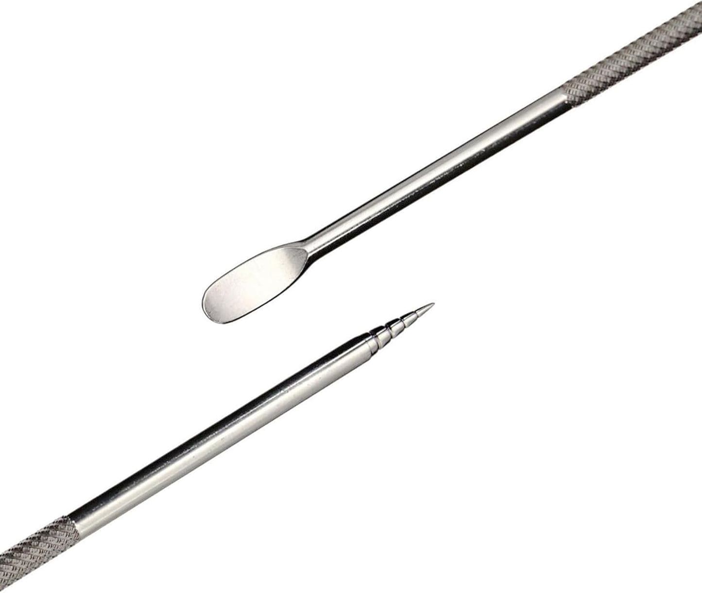 2 PCS Latte Art Pen Cinnamon Pen for Coffee,Barista Espresso Coffee Latte Art Tools Accessories for Coffee Bar Barista Make Creative Coffee Designs Decors,Stainless Steel Silver,LXLVOUEG
