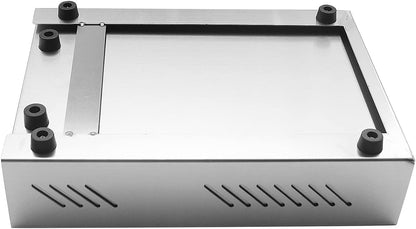 Espresso Knock Box Drawer, 2.5L Capacity Stainless Steel Detachable Coffee Ground Knock Container,For Home,Office,Restaurant and Coffee Shop (Silver)