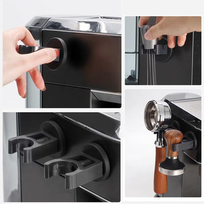 Wall Mounted Magnetic Hand Tamper Holder,Portafilter Organizer Fit for Storage 51, 54, 58MM Espresso Tamper,Portafilter,Espresso Coffee Stirrer,1Pieces