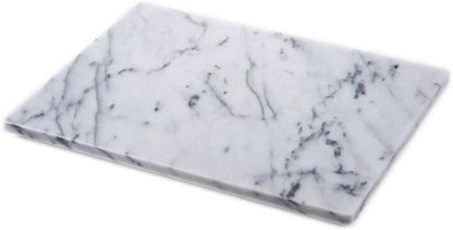 JEmarble Pastry Board 12x16 inch with Non-Slip Rubber Feets for Stability Perfect for Keep the Dough Cool and Chocolate Tempering(Premium Quality)