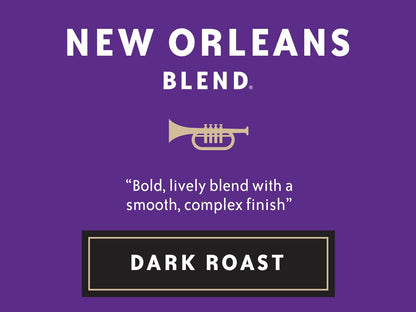 Community Coffee New Orleans Blend 96 Count Coffee Pods, Special Dark Roast, Compatible with Keurig 2.0 K-Cup Brewers, 24 Count (Pack of 4)