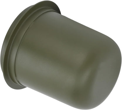 Espresso Dosing Cup Sturdy Stainless Steel Coffee Making Dosing Cup 150ml 58mm Universal Inverted Coffee Powder Cup for Coffee Machine 2.7x2.3x2.9in Espresso Cup Release Hand Kit Silver Green