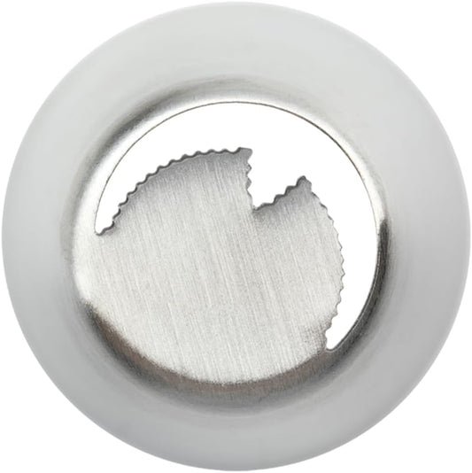 Restaurantware-Russian Piping Tip, 1 Petal Cake Decor Piping Tip - #26, Corrosion-Resistant, Stainless Steel Decorating Tip For Frosting, Dishwashable, Decorate Cupcakes, Cakes, or Cookies