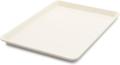 GreenLife Bakeware 18” x 13” Half Cookie Sheet Baking Pan, Non-Toxic PFAS-Free Healthy Ceramic Nonstick, Oven Safe to 450°F, Easy Release, Even Heating, Easy Clean, Taupe