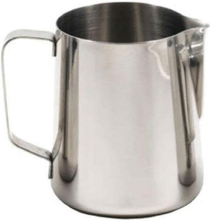 Rattleware 32 oz Macchiato Milk Frothing Pitcher - Premium Stainless Steel, Perfect for Latte Art Enthusiasts, Ideal for Home & Commercial Use