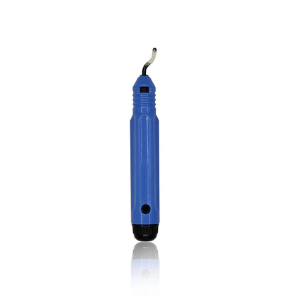 Deburring Tool Kit, a Anti-Slip Handle and Pack of 10 BS1010 Deburring Blades, for Wood, Metal, Plastic, Aluminum, Copper and Steel