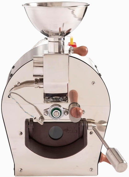 Kaldi Fortis Coffee Roaster with Accessories, 600g Batch, Gas burner is required. (Semi-Convective Type, Dual Data Logger Thermometer)