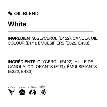 Colour Mill Oil-Based Food Coloring, 20 Milliliters White