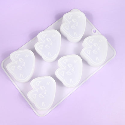 mostsom Cat Shape Cheese Mousse Silicone Cake Decorating Mold For Baking Mould Dessert Mousse Pastry Mould Ice Cream Mold Kitchen Tools (D_ Cat)