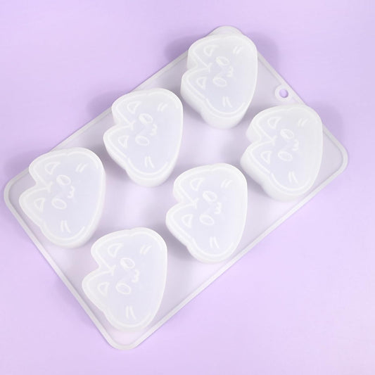mostsom Cat Shape Cheese Mousse Silicone Cake Decorating Mold For Baking Mould Dessert Mousse Pastry Mould Ice Cream Mold Kitchen Tools (D_ Cat)