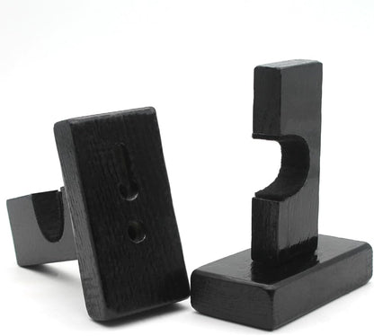 Bijun Hockey Stick Wall Mount, Hockey Puck Display Case, Horizontal Hockey Stick Hanger Holder, Hockey Stick Horizontal Rack