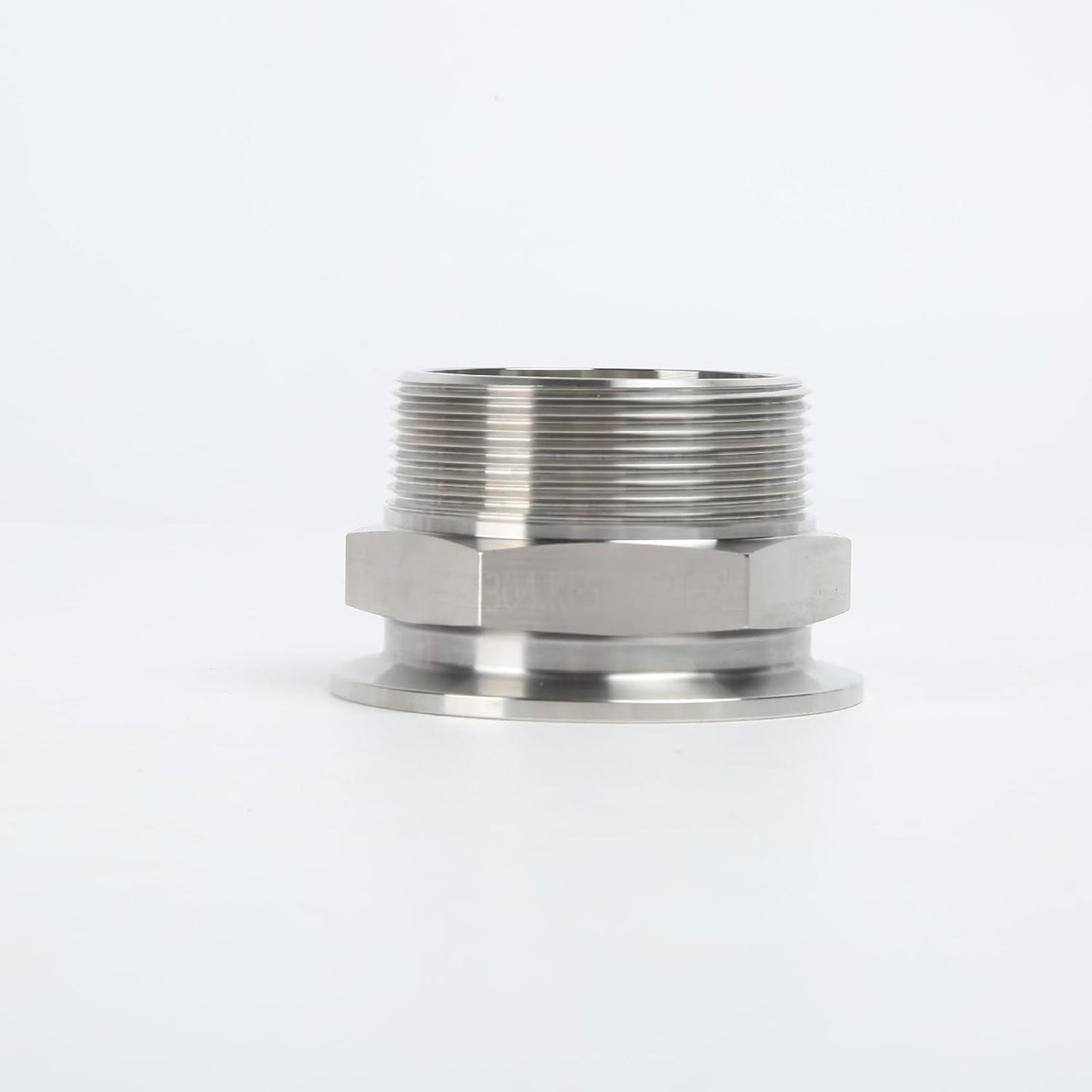 SS304 KF50 NPT Male Adaptor thread 2" NW50 KF Male coupling ISO-KF50 X NPT 2"