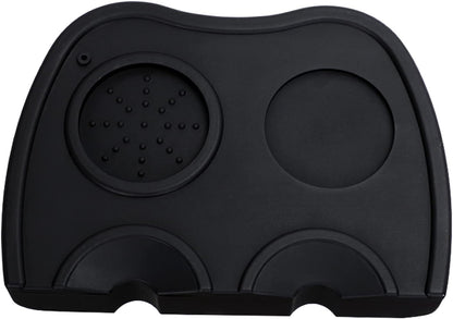 Coffee Tamper Mat Silicone Corner Tamping Mat (Large)