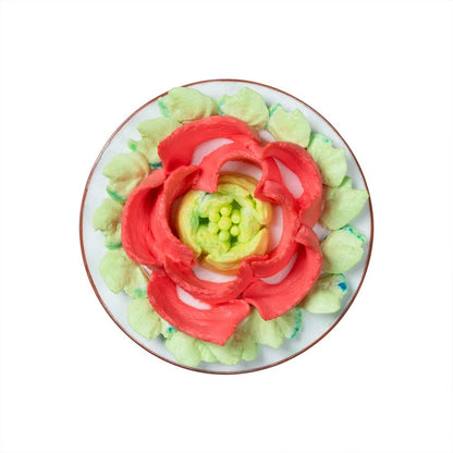 Restaurantware-Russian Piping Tip, 1 Petal Cake Decor Piping Tip - #43, Corrosion-Resistant, Stainless Steel Decorating Tip For Frosting, Dishwashable, Decorate Cupcakes, Cakes, or Cookies
