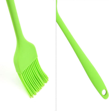 Silicone brush， BBQ/Pastry Basting Brushes,Silicone Cooking Grill Barbecue Baking Pastry Oil/Honey/Sauce Brush (7 PCS,Multicolor)