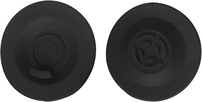 2PCS Espresso Backflush Disc 58mm Silicone Coffee Machine Accessories Black Espresso Machine Cleaning Kit for Espresso Machine