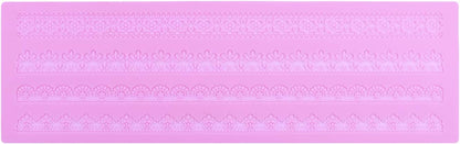 Embossing Lace Fondant Molds, Silicone Lace Mold for Cakes Decorating, Silicone Molds for cake lace Mat Craft Tools