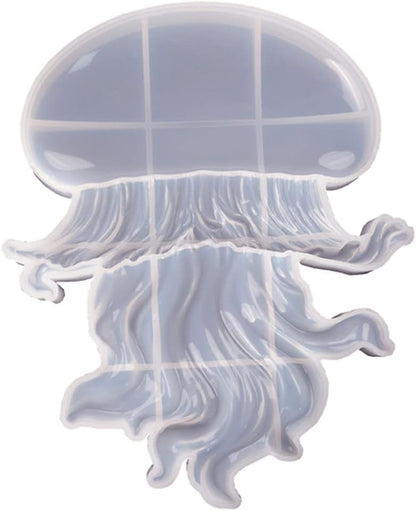 Octopus Resin Mold, Gasusen 3D Large Sea Animals Octopus Silicone Molds for Epoxy Resin Casting, Wall Hanging Ornaments, Home Decor, Halloween Christmas Gifts, DIY Craft