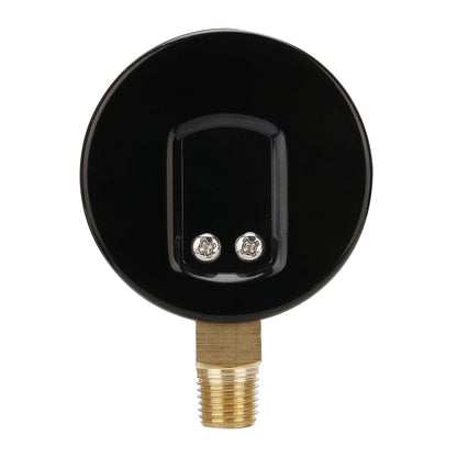 MEASUREMAN Diaphragm Type Capsule Low Pressure Gauge, 2-1/2" Dial, 1/4" NPT Lower Mount, Adjustable, 0-5Psi